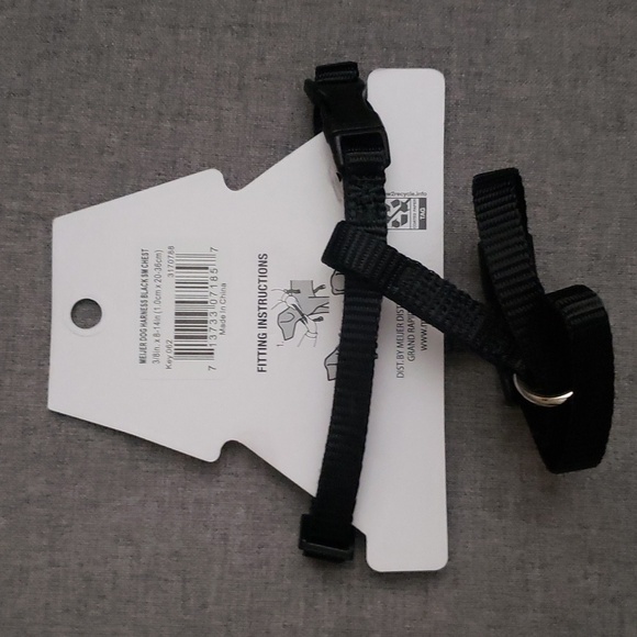 Meijer‎ adjustable step-in harness sz small chest 3/8 inch x 8-14 inches… - Picture 4 of 5
